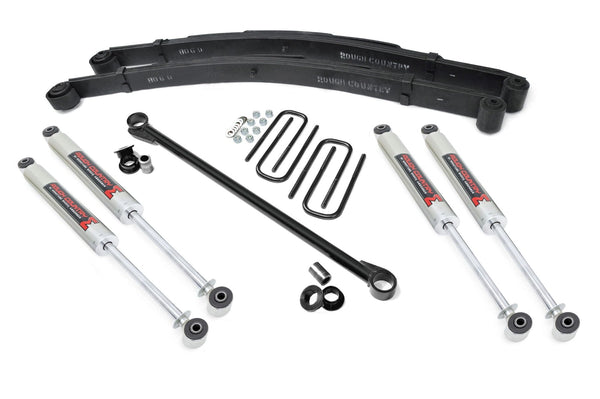 Rough Country 2.5 Inch Leveling Kit Leaf Spring M1 Fits Ford F-250/F-350 Super Duty (99-04) 48940