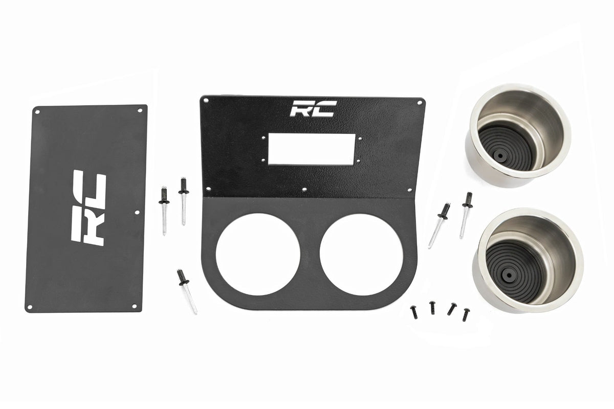 Rough Country Cup Holder Mlc-8 Mount Fits Honda Pioneer 1000/Pioneer 1000-5 92056