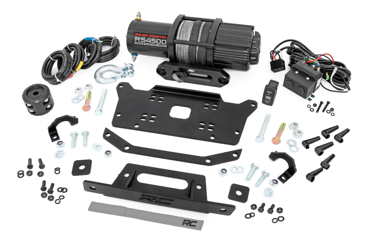 Rough Country Winch Mount Rs4500S Fits Honda Talon 1000 92061