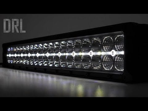 Chrome Series LED Light | 50 Inch | Dual Row | White DRL