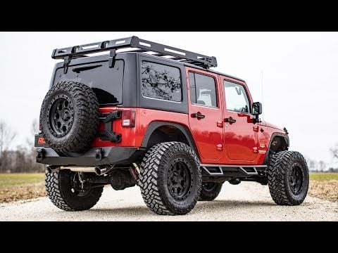 Rough Country Tubular Doors Front compatible with Jeep Wrangler Jk (2007-2018) 10586A