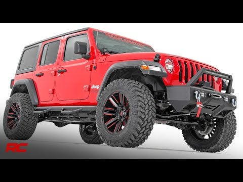 Rough Country 3.5 Inch Lift Kit C/A Drop Stage 1 M1 compatible with Jeep Wrangler Jl (18-23) 66840