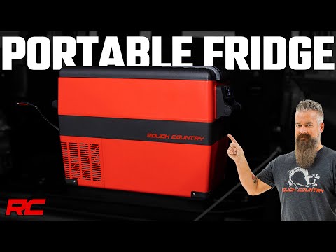 Rough Country 45 L Portable Refrigerator/Freezer 12 Volt/Ac 110 99020