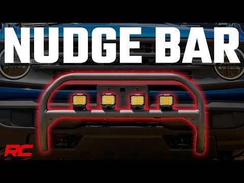 Nudge Bar | 3 Inch Wide Angle Led (x4) | Ford Bronco 4WD (21-22)