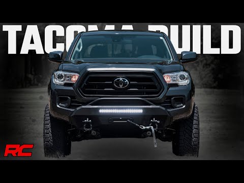 Rough Country Front Bumper Hybrid Fits toyotaTacoma 2WD/4WD (2016-2023)