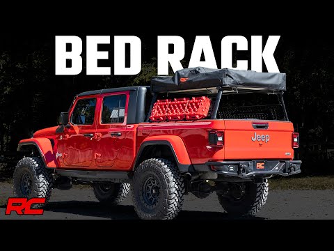 Rough Country Bed Rack Aluminum compatible with Jeep Gladiator Jt 4Wd (2020-2023) 10620