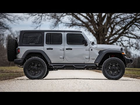Rough Country 4 Inch Lift Kit Long Arm compatible with Jeep Wrangler Jl 4Wd (2018-2023) 61930