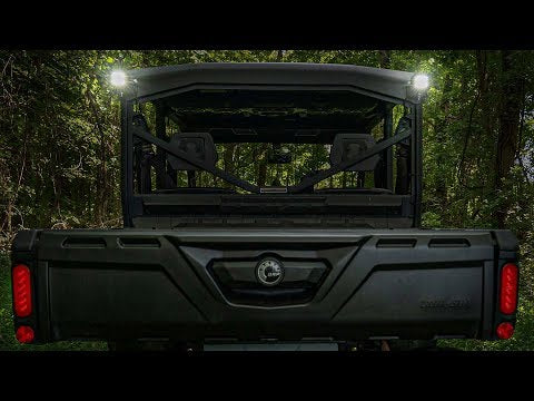 Rough Country Led Light Cab Mount 2" Black Pair Flood Can-Am Defender Hd 5/Hd 8/Hd 9/Hd 10 71011