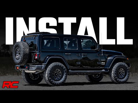 Rough Country 2.5 Inch Lift Kit Coils compatible with Jeep Wrangler Jl 4Wd (2018-2023) 67731