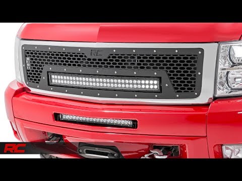Rough Country Mesh Grille Chevy Silverado 1500 2Wd/4Wd (2007-2013) 70194