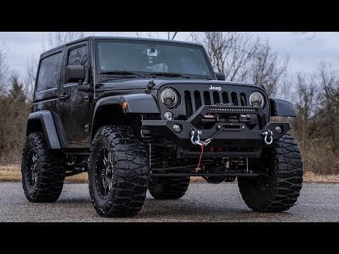 Rough Country Front Bumper Sport Oe Fog compatible with Jeep Gladiator Jt/Wrangler Jk & Jl 10596