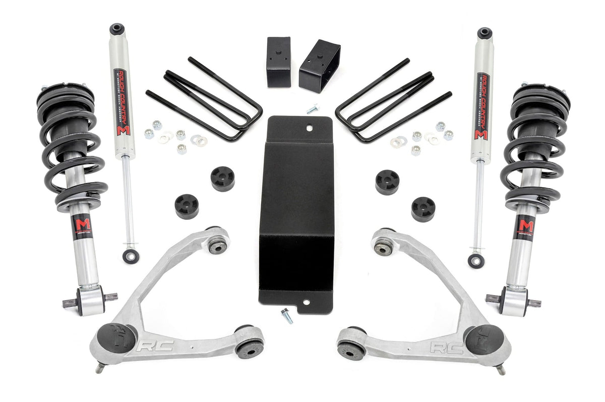Rough Country 3.5 Inch Lift Kit Uca M1 Struts Fits Chevy/GMC 1500 (07-13) 27740