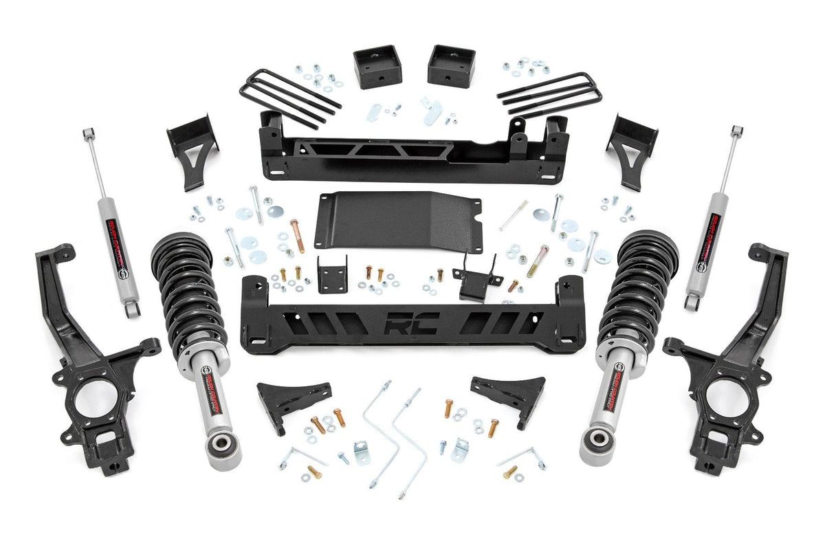 Rough Country 6 Inch Lift Kit N3 Struts Fits Nissan Frontier 2WD/4WD (2005-2021) 87932