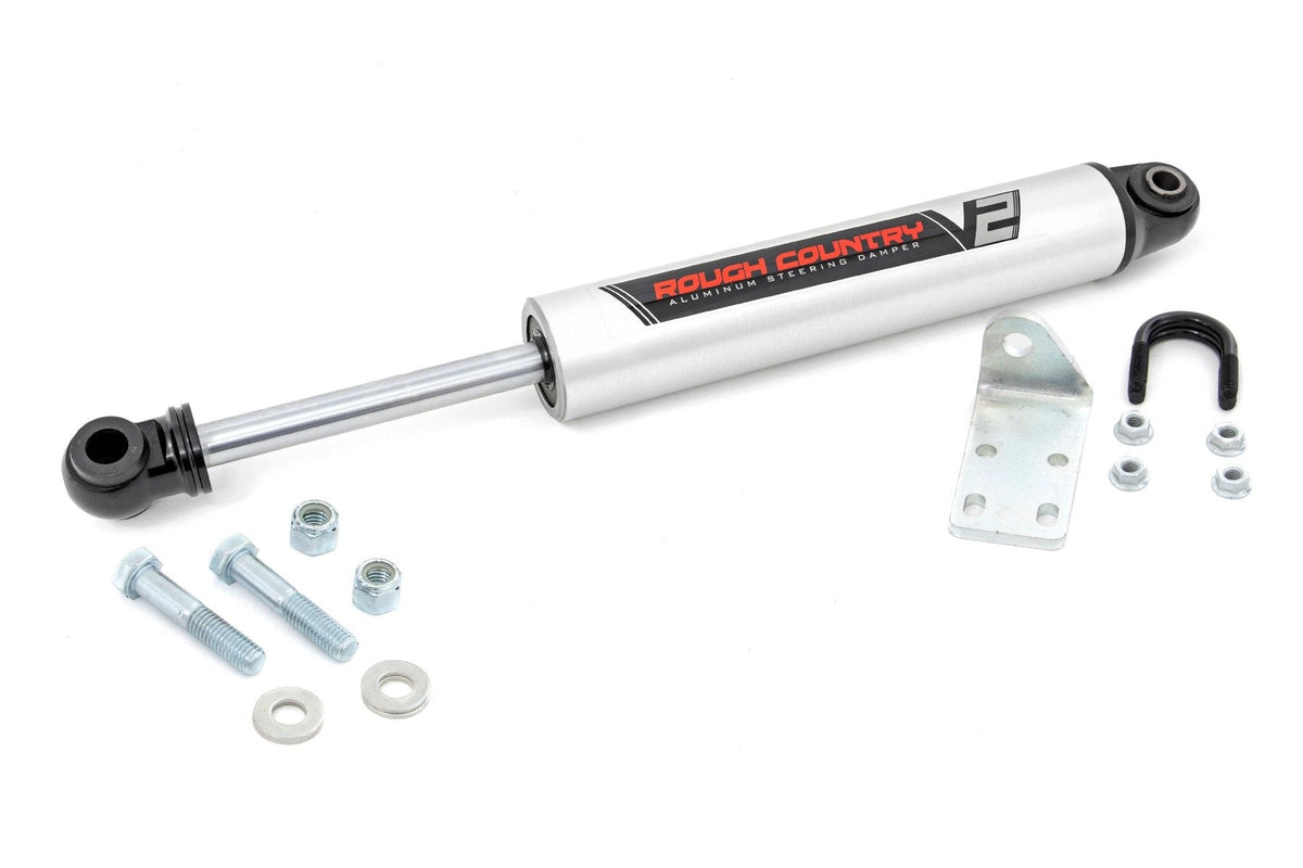 Rough Country V2 Steering Stabilizer 4-6 Inch Lift Fits Chevy/GMC 1500 (99-06 & Classic) 8732070