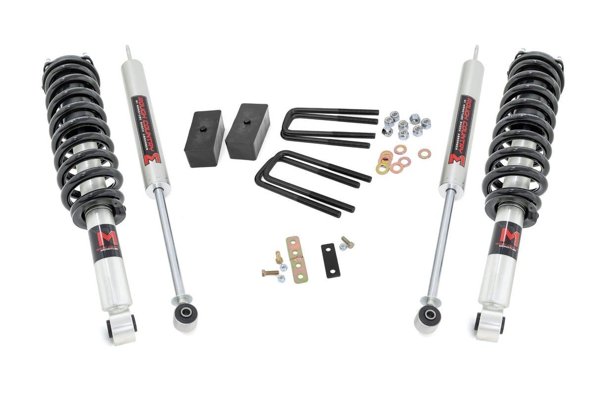 Rough Country 2.5 Inch Lift Kit M1 Struts/M1 Fits toyotaTundra 4WD (2000-2006) 75040