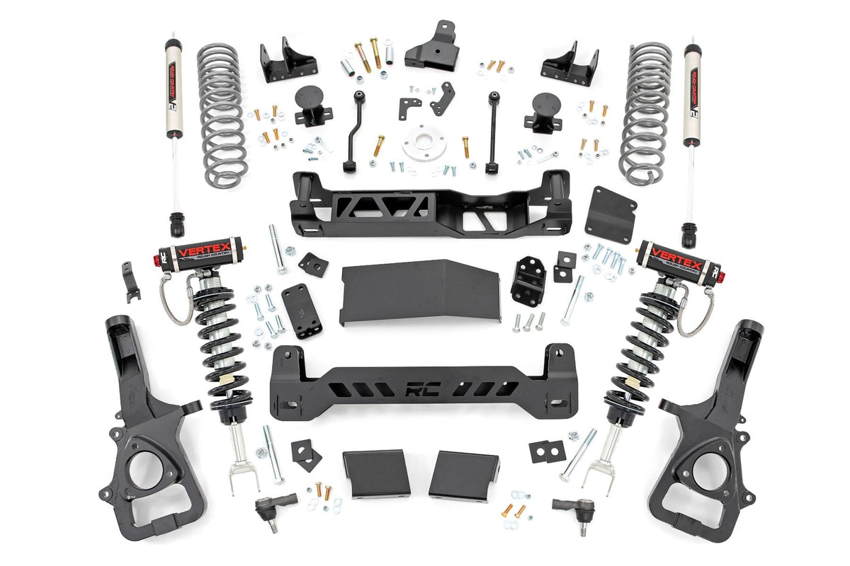 Rough Country 6 Inch Lift Kit 22Xl Vertex/V2 Dual Rate Coils Fits RAM 1500 (19-23) 33957