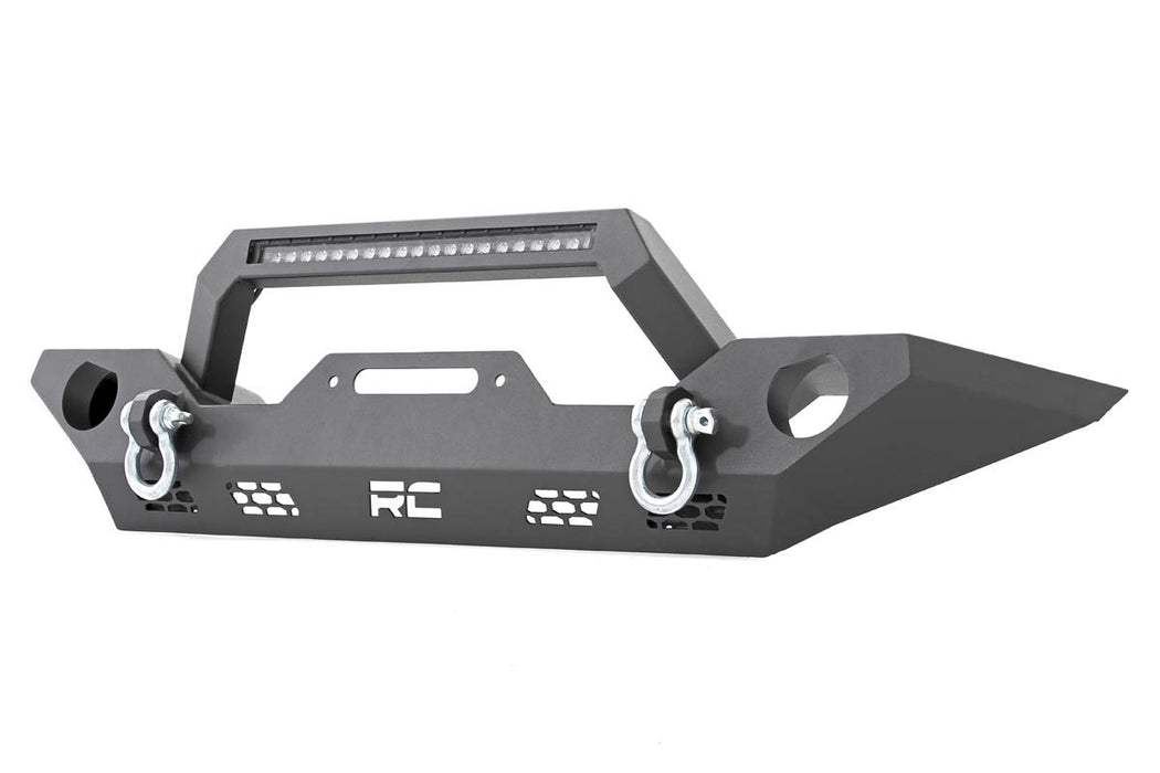 Rough Country Front Bumper Sport Oe Fog compatible with Jeep Gladiator Jt/Wrangler Jk & Jl 10596