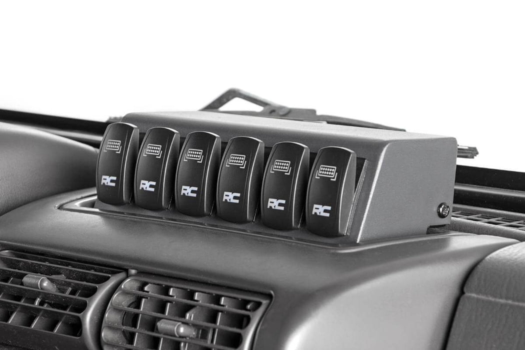 Rough Country Mlc-6 Muliple Light Controller compatible with Jeep Wrangler Tj 4Wd (1997-2006) 70956