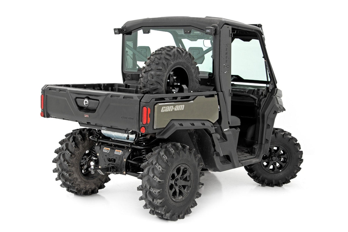 Rough Country Spare Tire Carrier Bed Side Mount Multiple Makes & Models (Can-Am/Fits Polaris) 93089