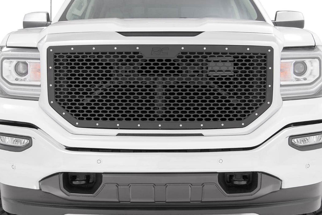 Rough Country Mesh Grille fits gmc Sierra 1500 2Wd/4Wd (2016-2018) 70156