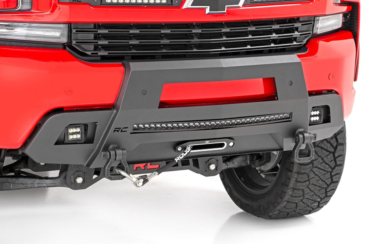 Rough Country Hidden Winch Bumper Fits Chevy Silverado 1500 2WD/4WD (2019-2022) 10805
