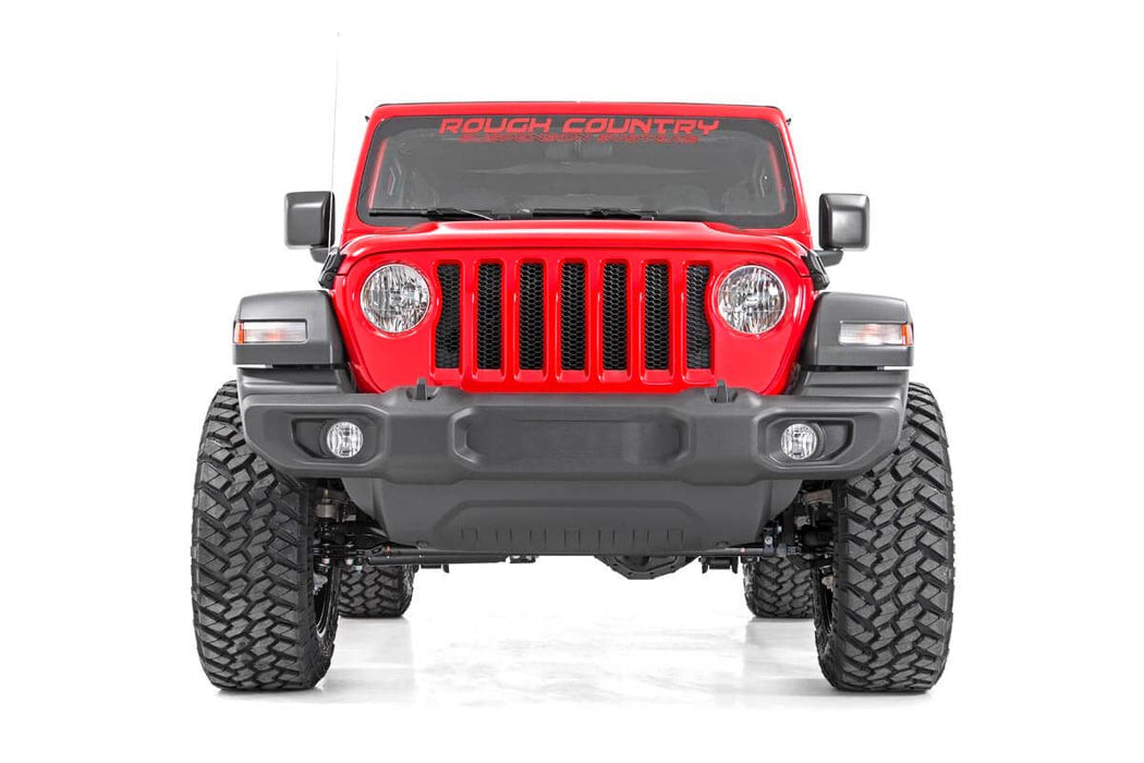 Rough Country 2.5 Inch Lift Kit Spacers compatible with Jeep Wrangler Jl 4Wd (2018-2023) 67700