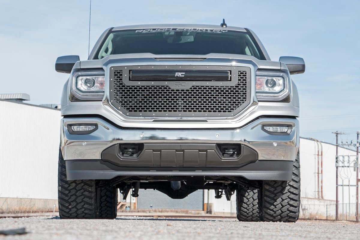 Rough Country 3.5 Inch Lift Kit Cast Steel Lca Fr N3 Fits Chevy/GMC 1500 (14-18) 12432