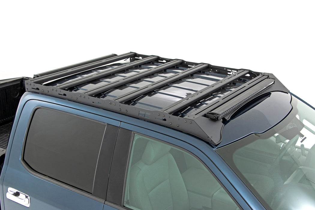 Rough Country Roof Rack Fr 40 Inch Single Row Blk Led Ford F-150 (15-18) 51021