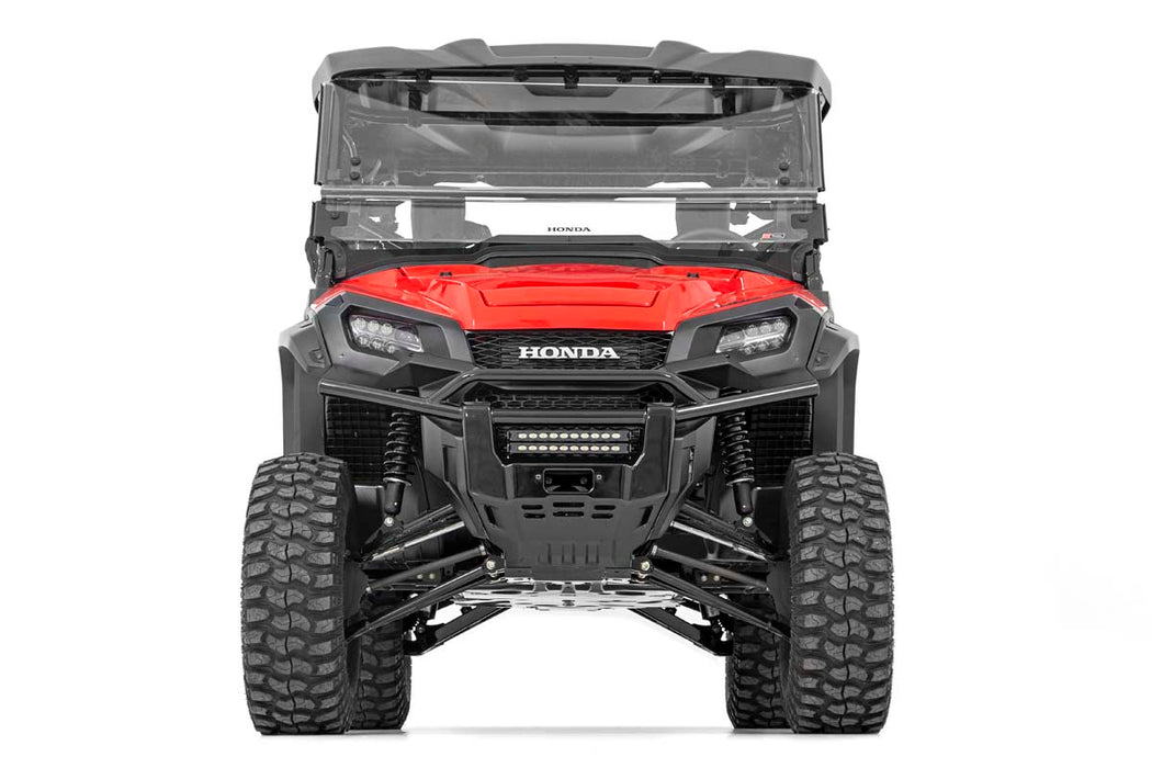 Rough Country Led Light Bumper Mount 10" Black Slimline Pair Honda Pioneer 1000/Pioneer 1000-5 92004