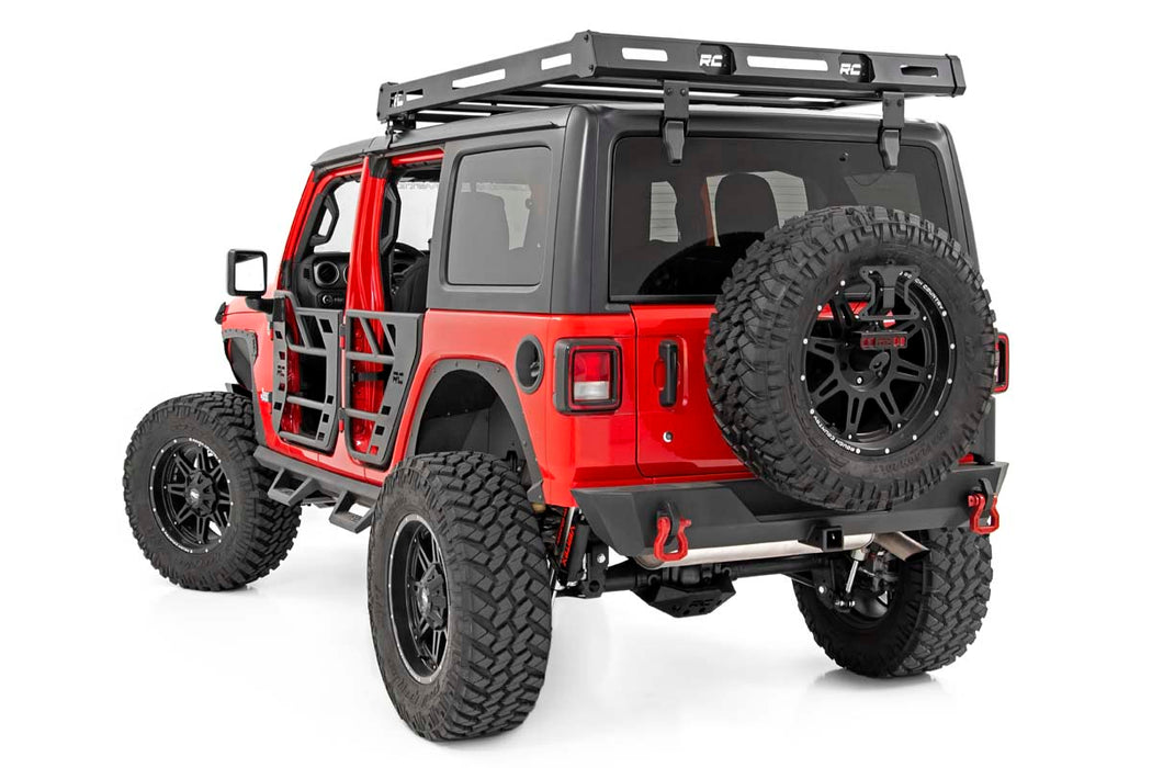 Rough Country Roof Rack compatible with Jeep Wrangler Jl 4Wd (2018-2023) 10612