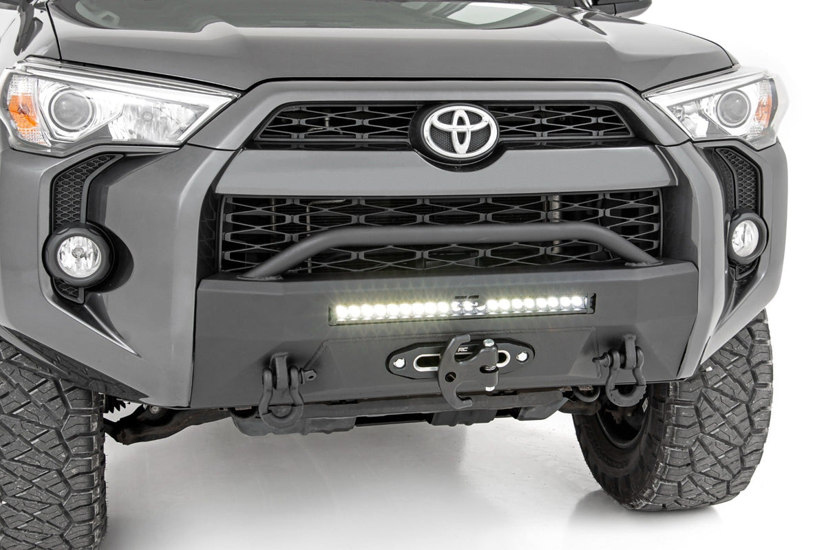 Rough Country Front Bumper Hybrid 20" Blk DRL Fits toyota4Runner 2WD/4WD (14-23) 10745