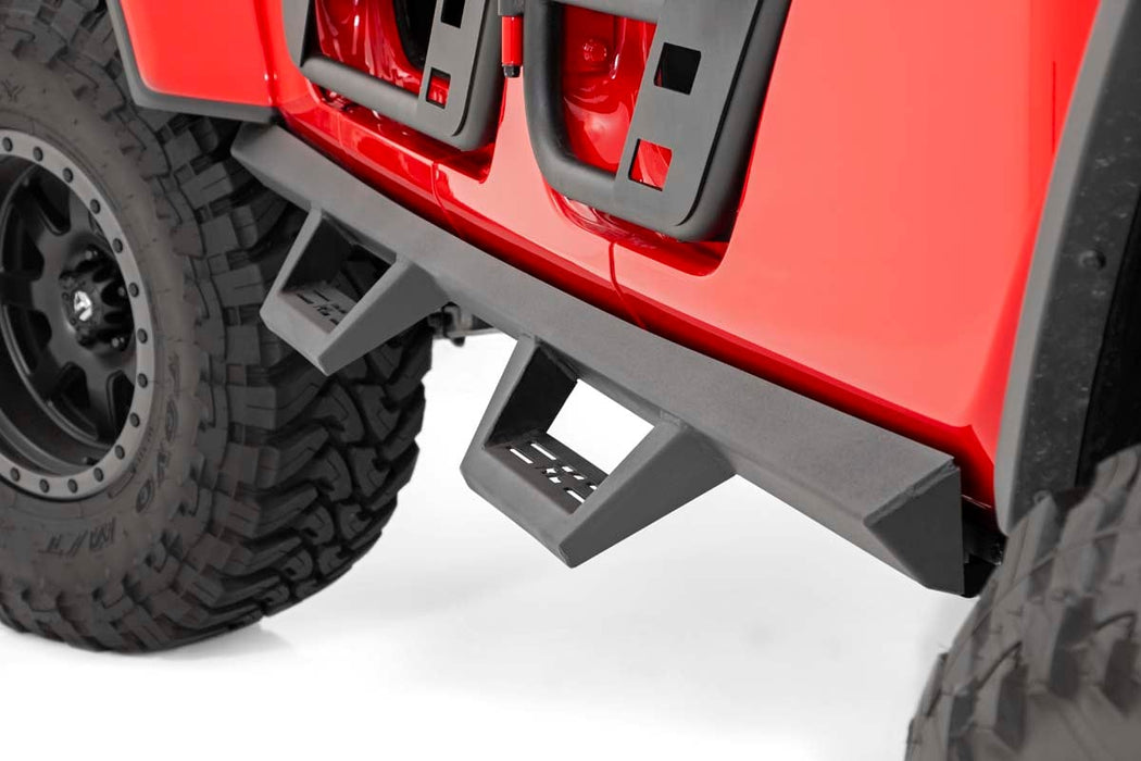 Rough Country Contoured Drop Steps compatible with Jeep Gladiator Jt 4Wd (2020-2023) 90762