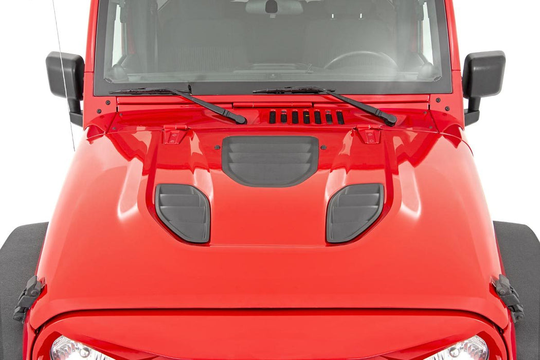 Rough Country Performance Trail Hood compatible with Jeep Wrangler Jk (2007-2018) 10525