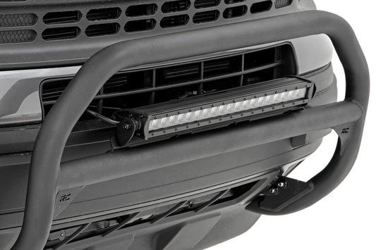 Nudge Bar | 20 Inch Black Single Row LED | Ford Bronco Sport (21-22)