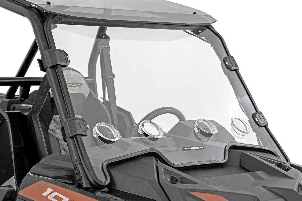 Rough Country Vented Full Windshield Scratch Resistant Polaris Rzr Xp 1000 98292010