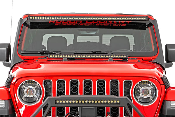 Rough Country 9 Inch Headlight Pair Fits Jeep Gladiator Jt (20-23)/Wrangler Jl (18-23) RCH5100