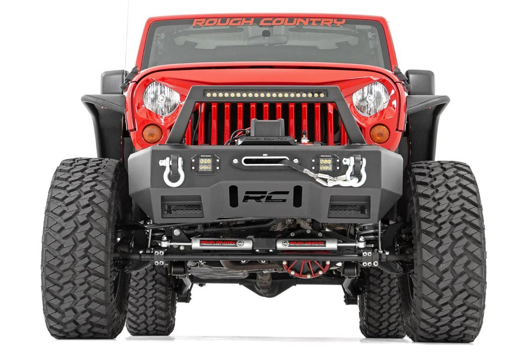 Rough Country Fender Flare Steel Front compatible with Jeep Wrangler Jk (2007-2018) 10531