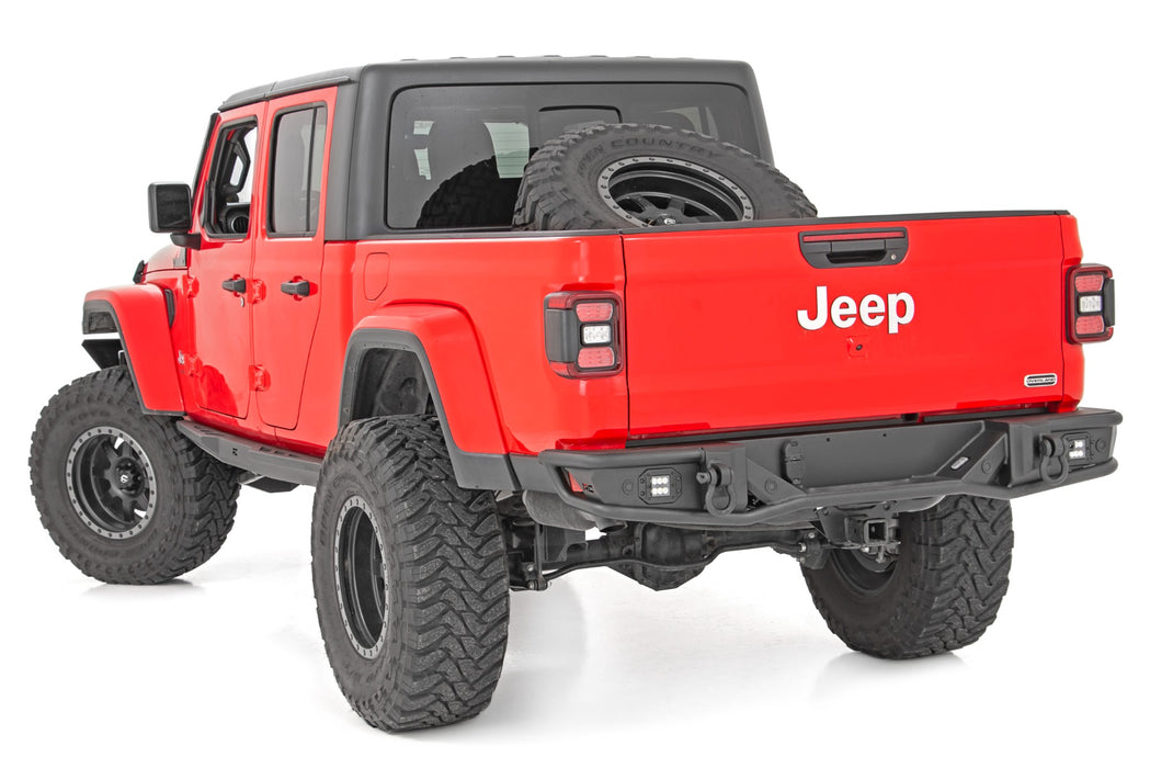 Rough Country Rear Bumper Tubular compatible with Jeep Gladiator Jt 4Wd (2020-2023) 10650