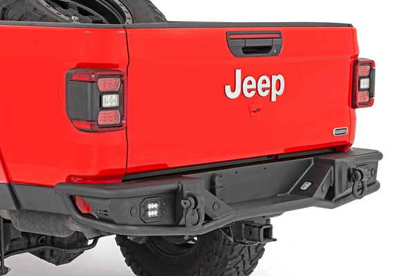 Rough Country Rear Bumper Tubular Fits Jeep Gladiator Jt 4WD (2020-2023) 10650