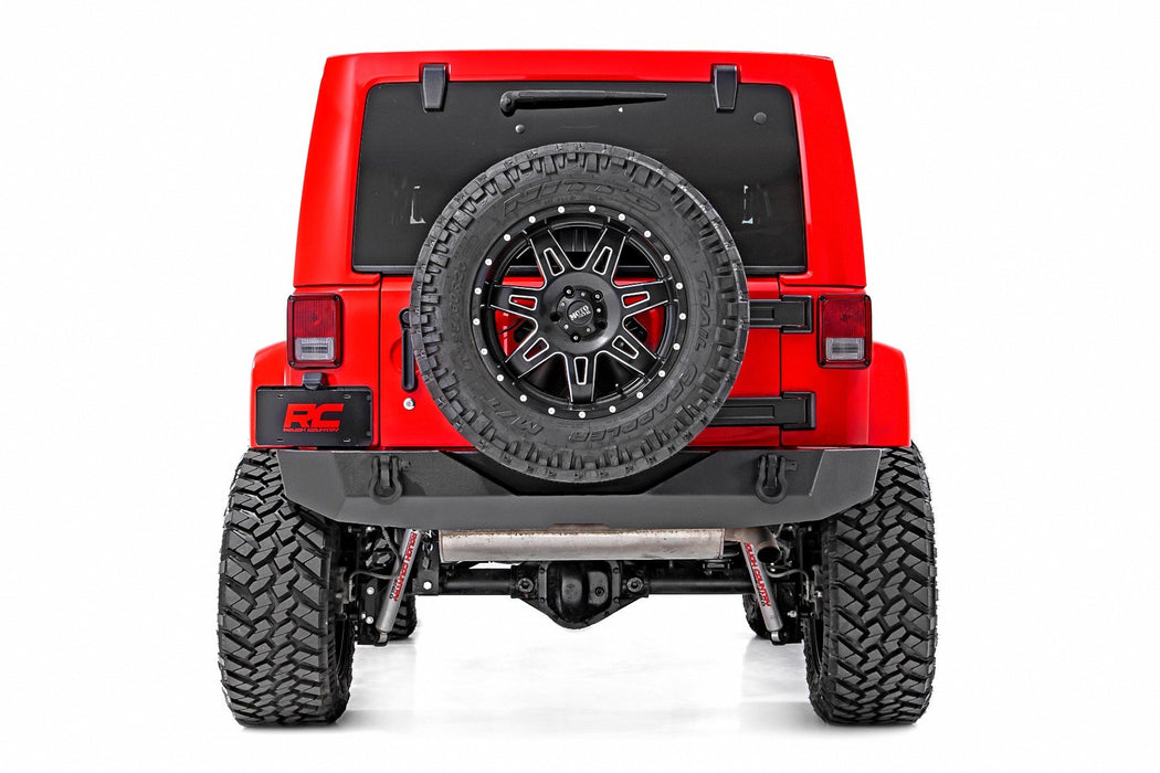 Rough Country Rear Bumper Full Width compatible with Jeep Wrangler Jk (2007-2018) 10593A