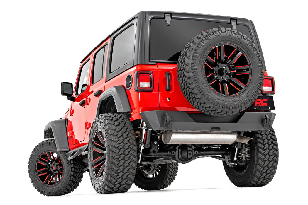 Rough Country Rear Bumper Trail Tire Carrier compatible with Jeep Wrangler Jl 4Wd (18-23) 10598