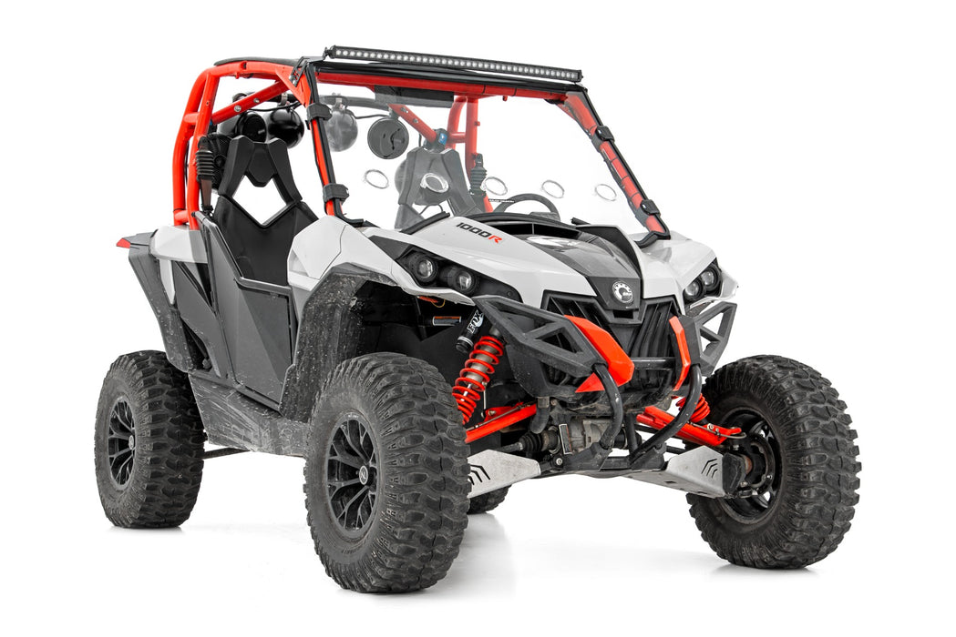 Rough Country Led Light Front Mount 40" Black Dual Row White Drl Can-Am Commander 1000/Maverick 97037