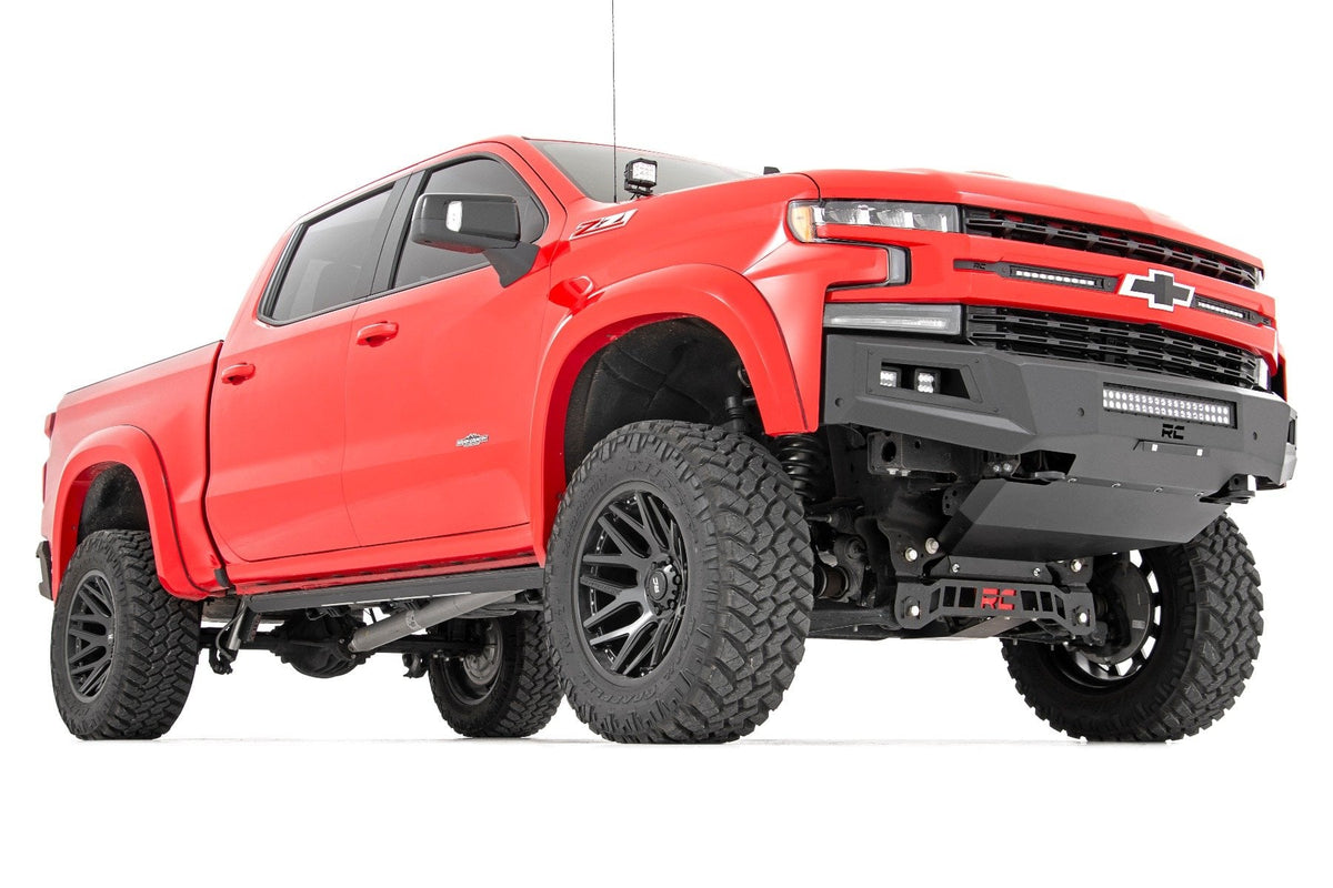 Rough Country 6 Inch Lift Kit Mono Leaf Rear M1 Struts/M1 Fits Chevy Silverado 1500 (22-23) 21640