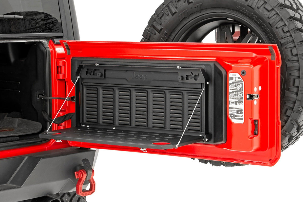 Rough Country Tailgate Table Fits Jeep Wrangler Jl 4WD (2018-2023) 10625