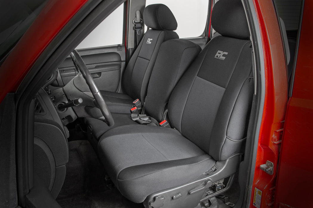 Rough Country Seat Covers Fr 40/40/20 & Rr Full Bench Chevy/fits gmc 1500/2500Hd (07-13) 91033