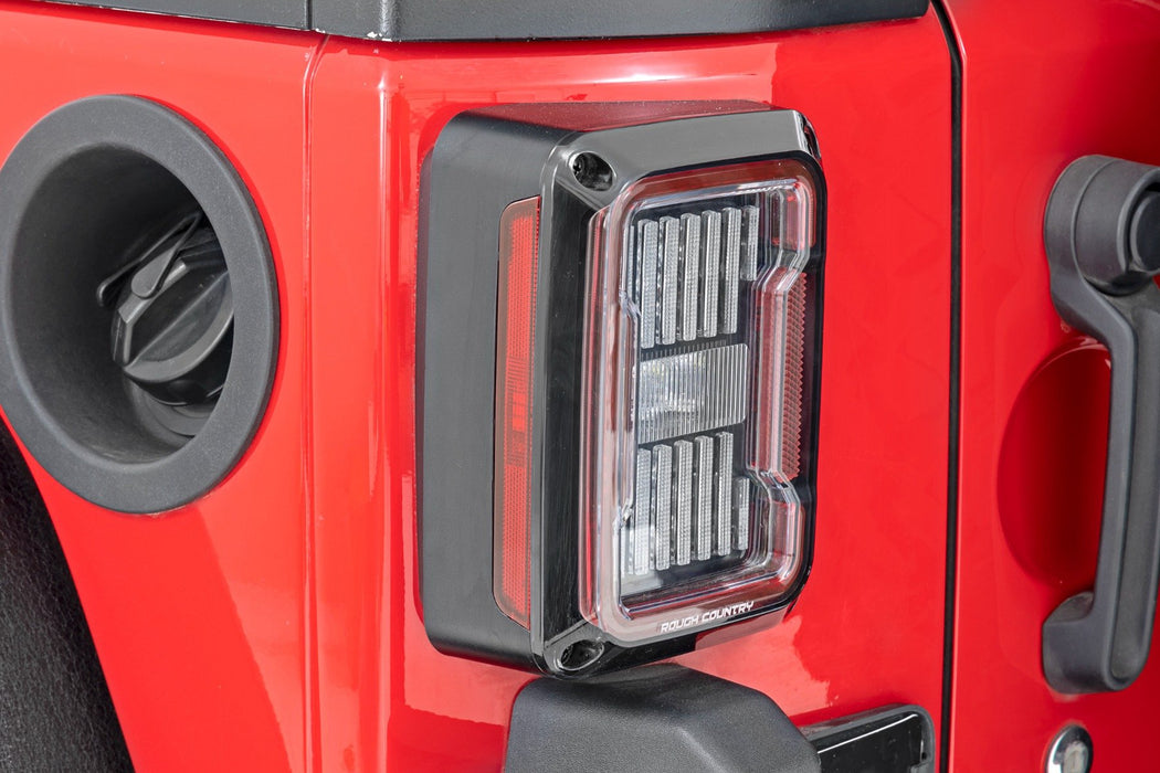 Rough Country Led Tail Light compatible with Jeep Wrangler Jk (2007-2018) RCH5800