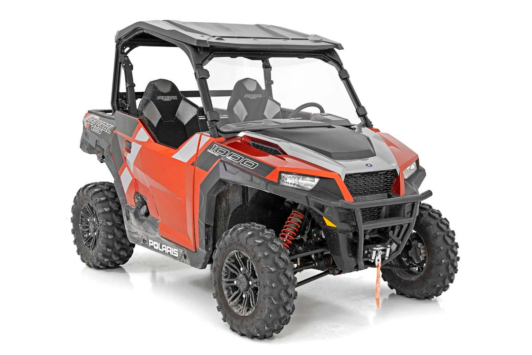 Rough Country Full Windshield Scratch Resistant Polaris General/General Xp 98162010