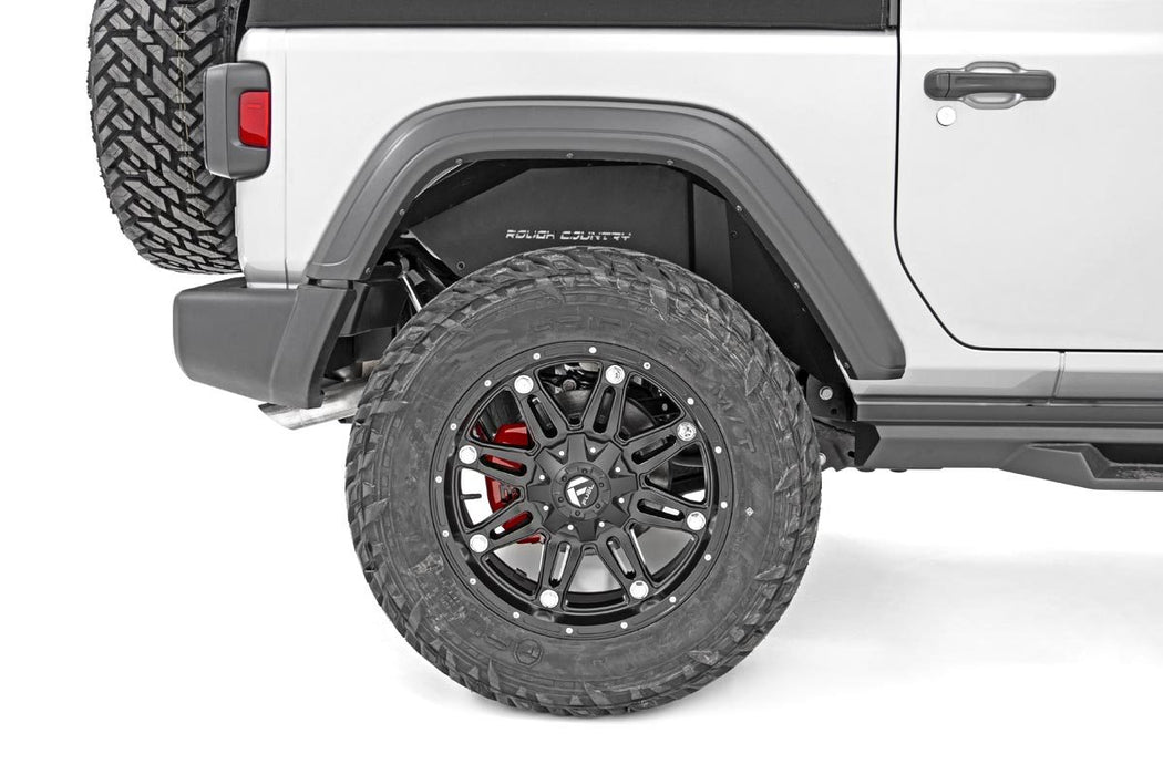 Rough Country Inner Fenders Rear compatible with Jeep Wrangler Jl 4Wd (2018-2023) 10498A