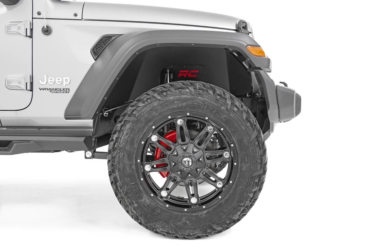 Rough Country Inner Fenders Front Fits Jeep Wrangler Jl 4WD (2018-2023) 10497A