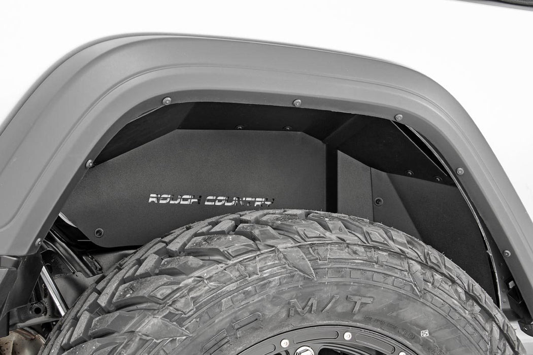 Rough Country Inner Fenders Rear compatible with Jeep Wrangler Jl 4Wd (2018-2023) 10498A